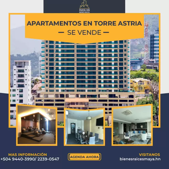 $162,000.00 ¡Se vende apartamentos en torre Astria, Lomas del Mayab!
